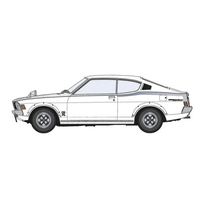 Hasegawa 21130 1/24 Mitsubshi Galant GTO 2000GSR Early Version - Image 5
