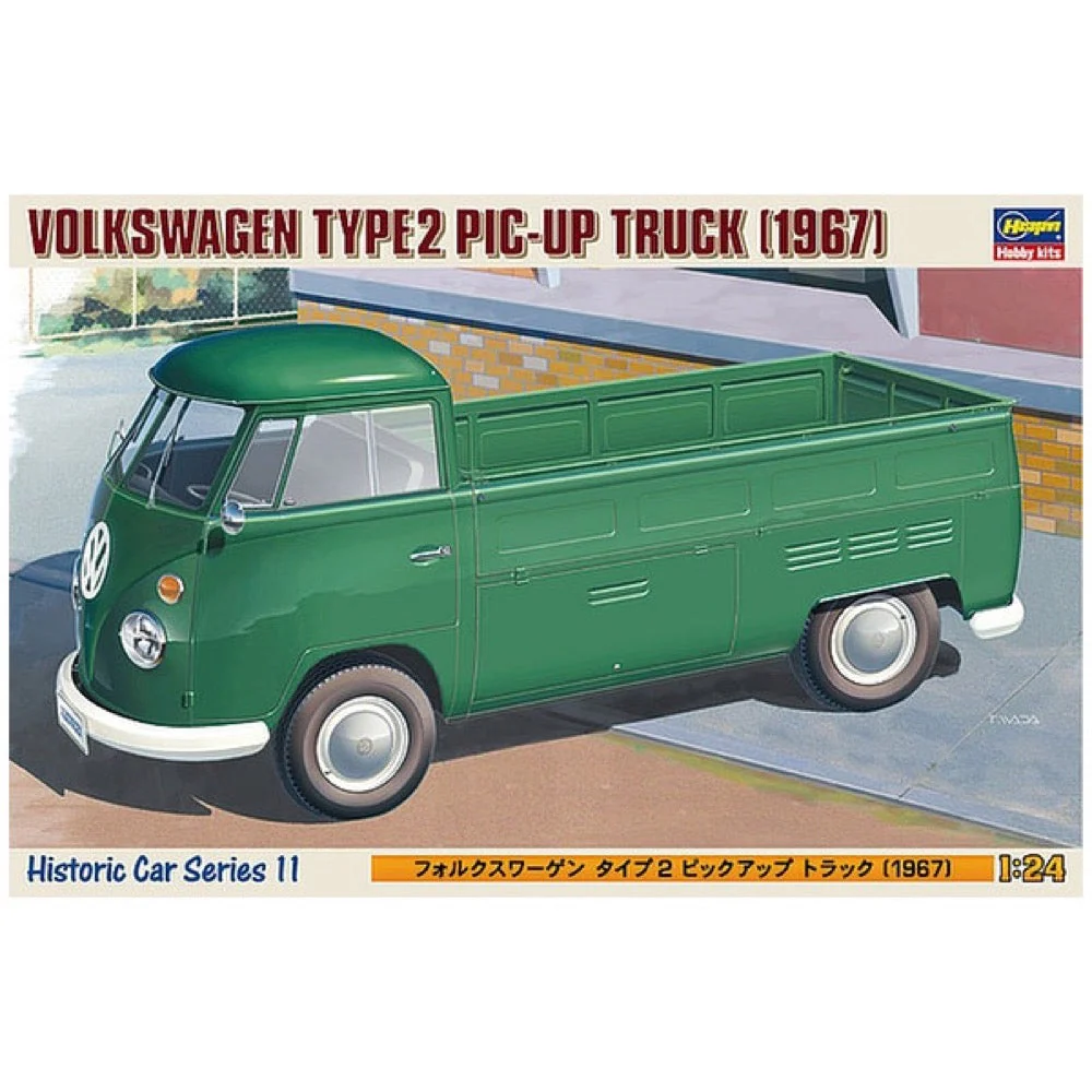 Hasegawa 21211 1/24 Volkswagen TYPE 2 Pick-up Truck 1967