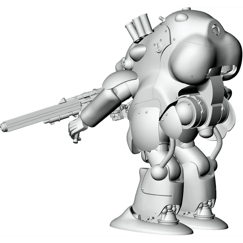 Hasegawa 64130 1/20 Robot Battle V (Five) Maschinen Krieger MK44 Ausf.G-6 Gold Knight - Image 9