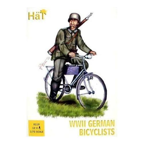 HAT 8119 1/72 WWII German Bicyclists - Image 2