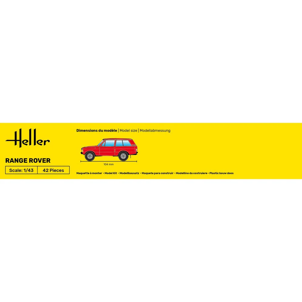 Heller HLL56181 1/43 Range Rover Starter Kit - Image 5