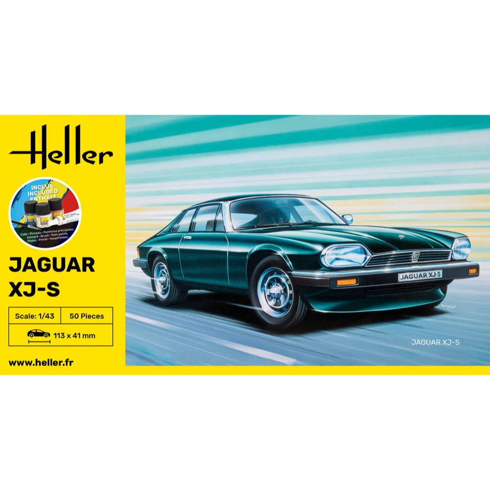 Heller HLL56183 1/43 Jaguar XJS Starter Kit - Image 3