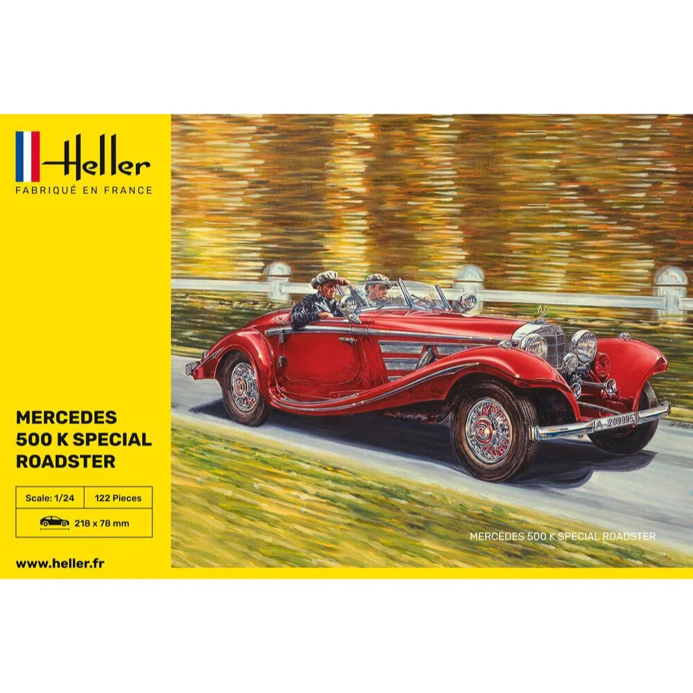 Heller HLL80710 1/24 Mercedes-Benz 500 K Special Roadster - Image 3