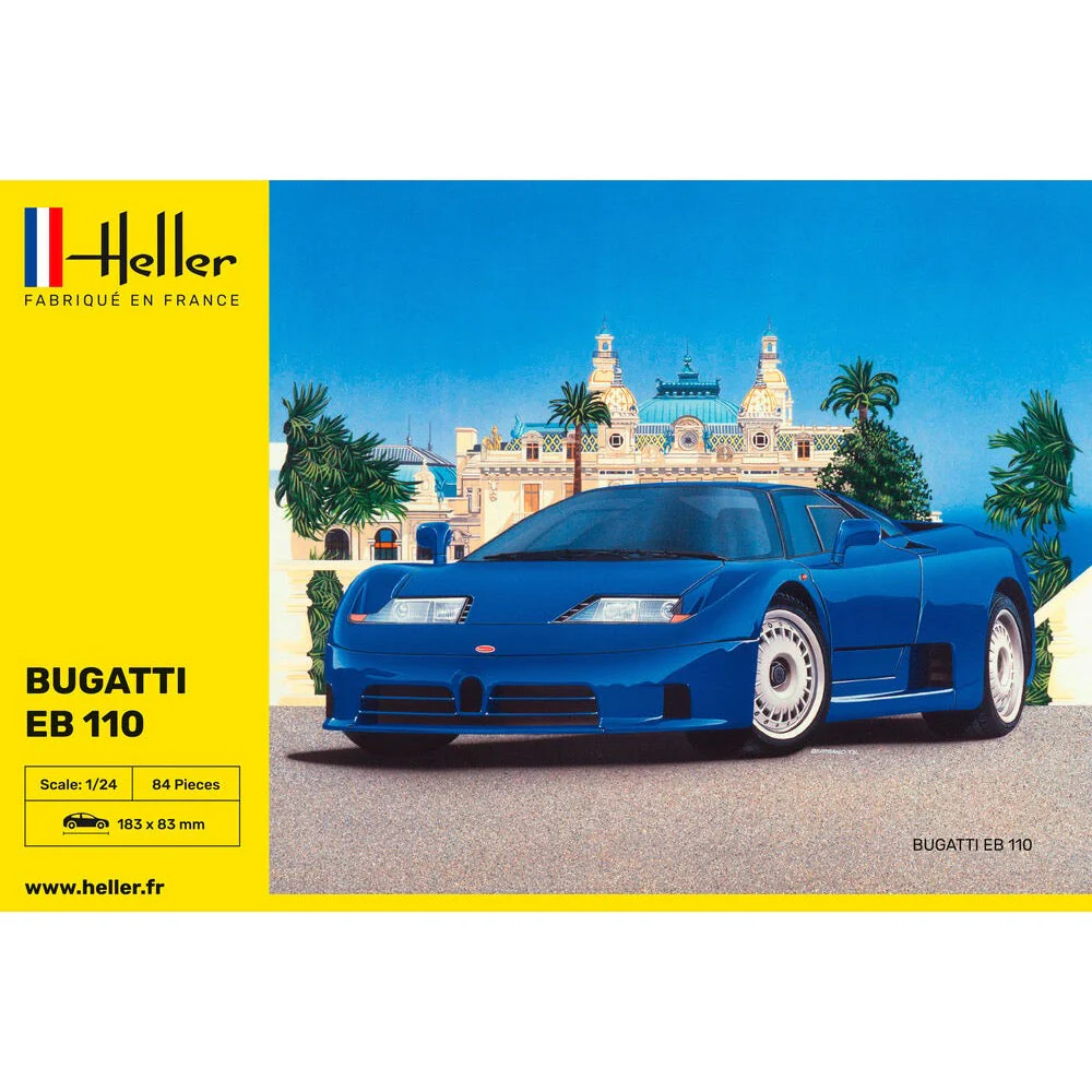Heller HLL80738 1/24 Bugatti EB 110 - Image 3