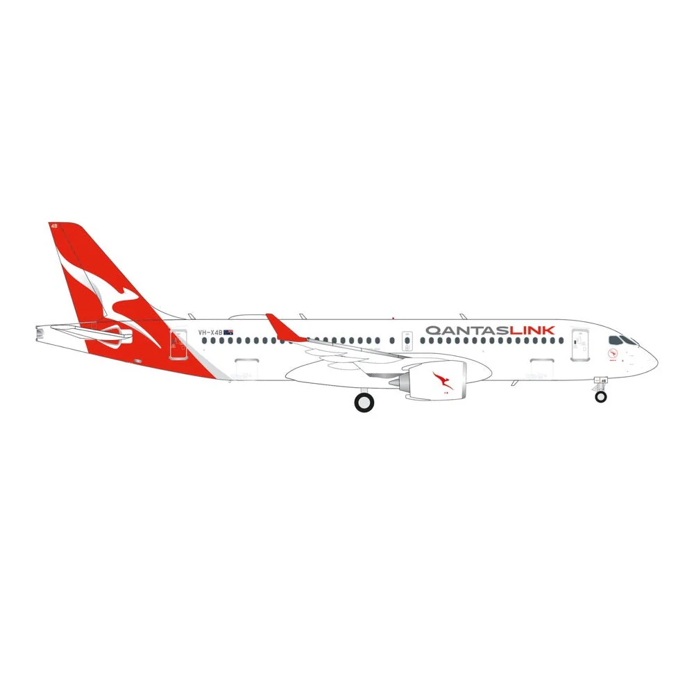 Herpa 573184 1/200 Qantaslink Airbus A220-300 VH-X4B "Koala" - Image 5