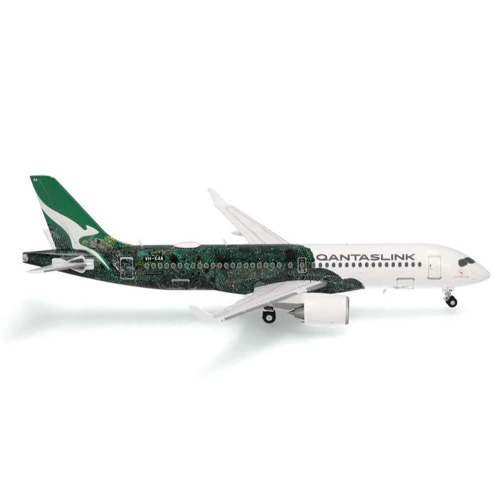 Herpa 573351 1/200 QantasLink Airbus A220-300 - Flying Art Series / Minyma Kutjara Tjukurpa