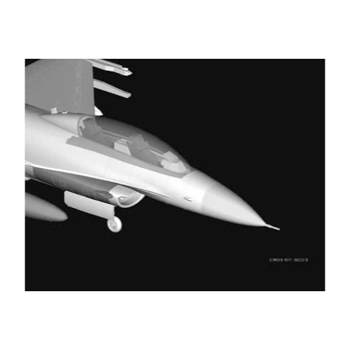 Hobby Boss 80273 1/72 F-16B Fighting Falcon - Image 6