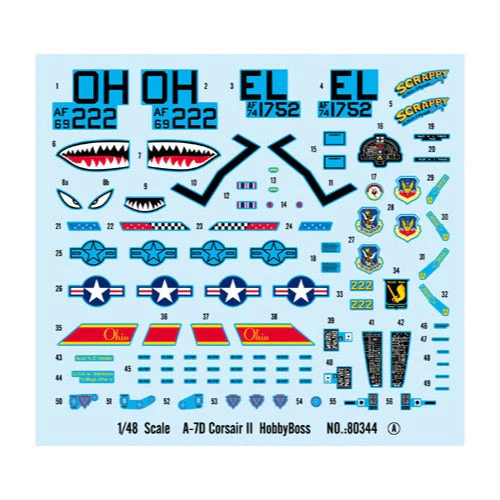 Hobby Boss 80344 1/48 A-7D Corsair II - Image 4