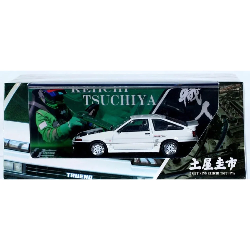 Hobby Japan 646052BDK 1/64 Toyota Sprinter Trueno (AE86) Dori Dori Mesh Wheel Drift King - Image 19