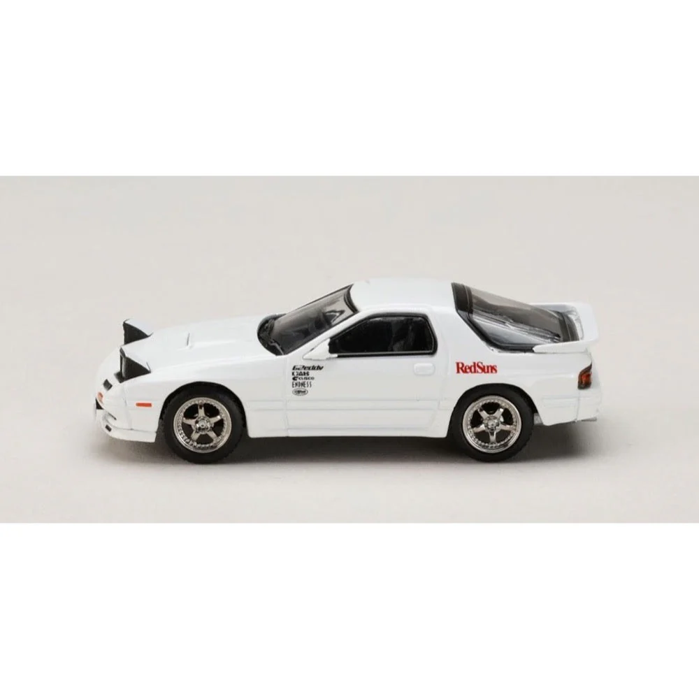 Hobby Japan DMD003A 1/64 Mazda RX-7 (FC3S) RedSuns Initial D Takahashi VS Takumi Fujiwara - Image 3