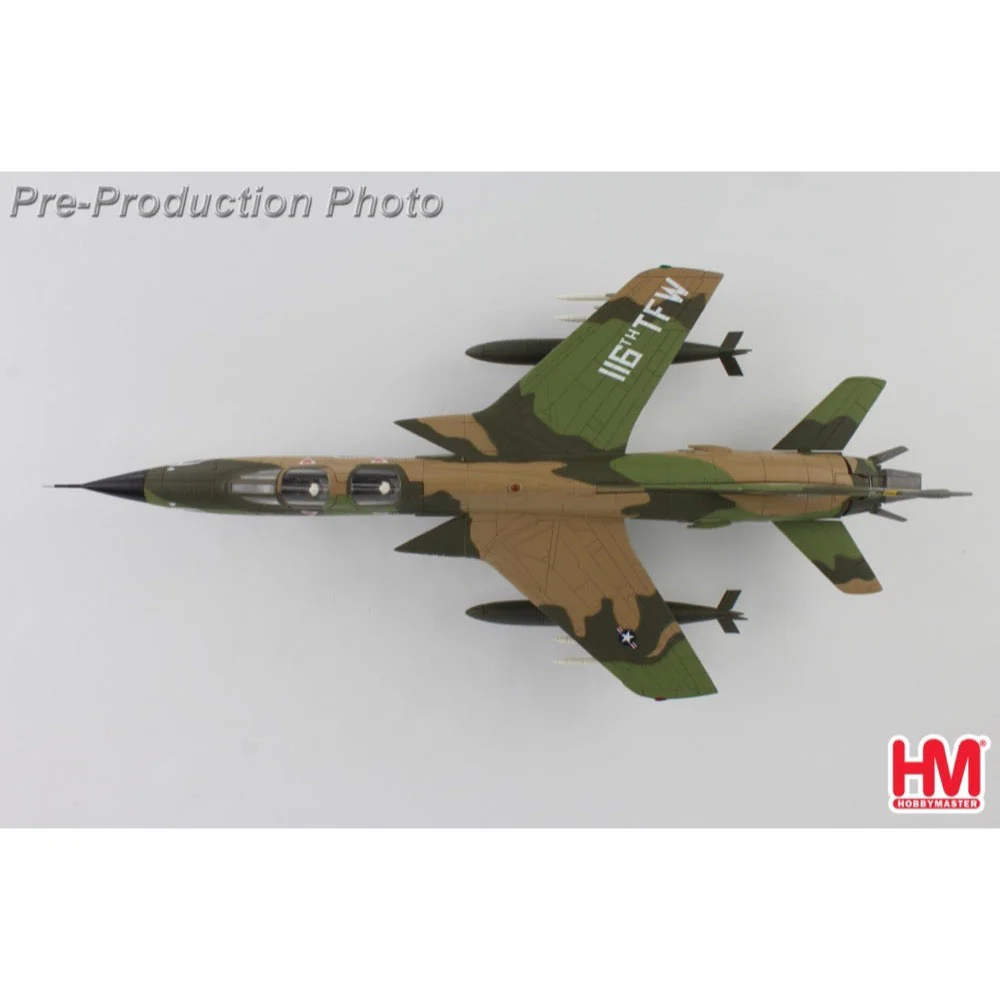 Hobby Master 2553 1/72 F-105F Thunderchief Peach 91 63-8299 128th TFS Dobbins 24 May 1983 - Image 5