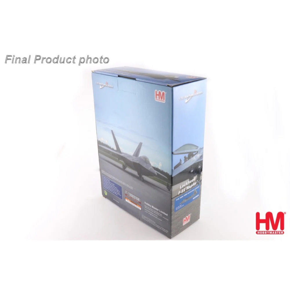 Hobby Master 2826 1/72 F-22 "90th FS 100th Anniv. Scheme" 09-4190, 90th FS, Elmendorf AB, 2017 - Image 8