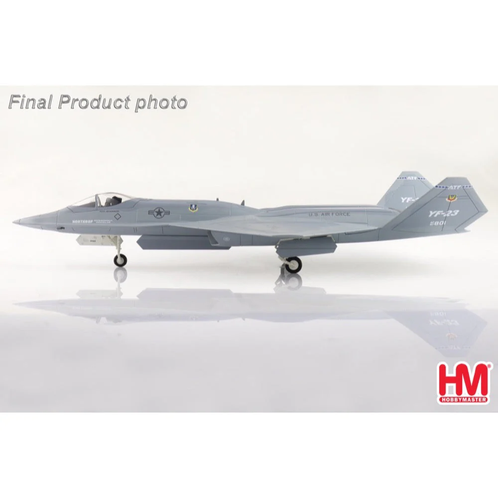 Hobby Master 2850 1/72 YF-23 Gray Ghost PAV-2, AF ser.no.87-0801,1990 with 3 xAIM-120,2 xAIM-9 - Image 2