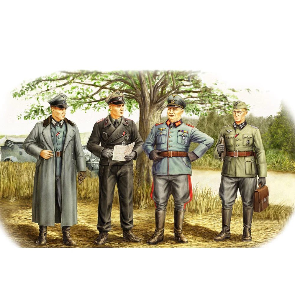 HobbyBoss 84406 1/35 German Officers Field Session set - Image 2