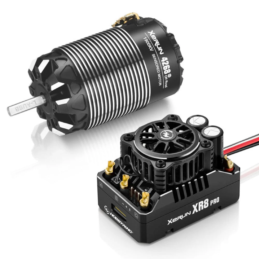 Hobbywing 38020432 COMBO-XR8 Pro G3&4268SD-1900KV-G3-OffRoad