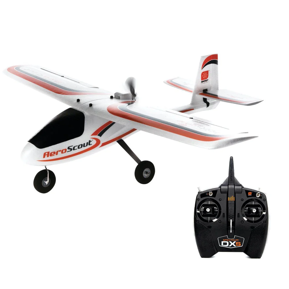 Hobbyzone AeroScout 1.1m RC Plane with SAFE Technology Mode 2 RTF Basic HBZ380001 - Image 7