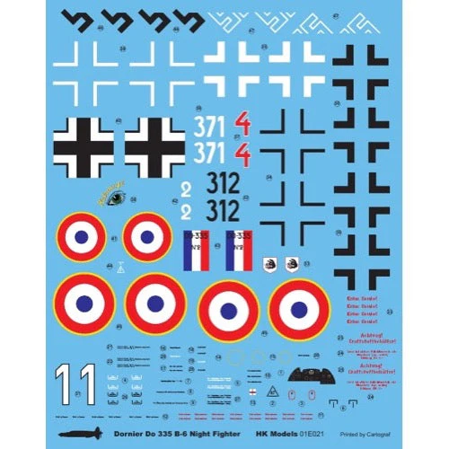 Hong Kong Model 01E021 1/32 Dornier Do 335 Night Fighter - Image 10