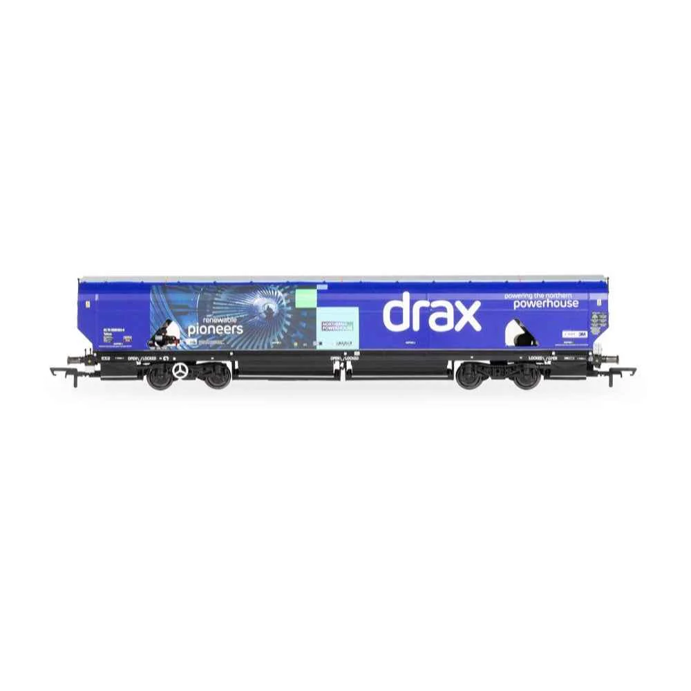 Hornby R60177A OO Drax Biomass Wagon Pack, 83700698083-8 & 83700698158-8 - Image 3