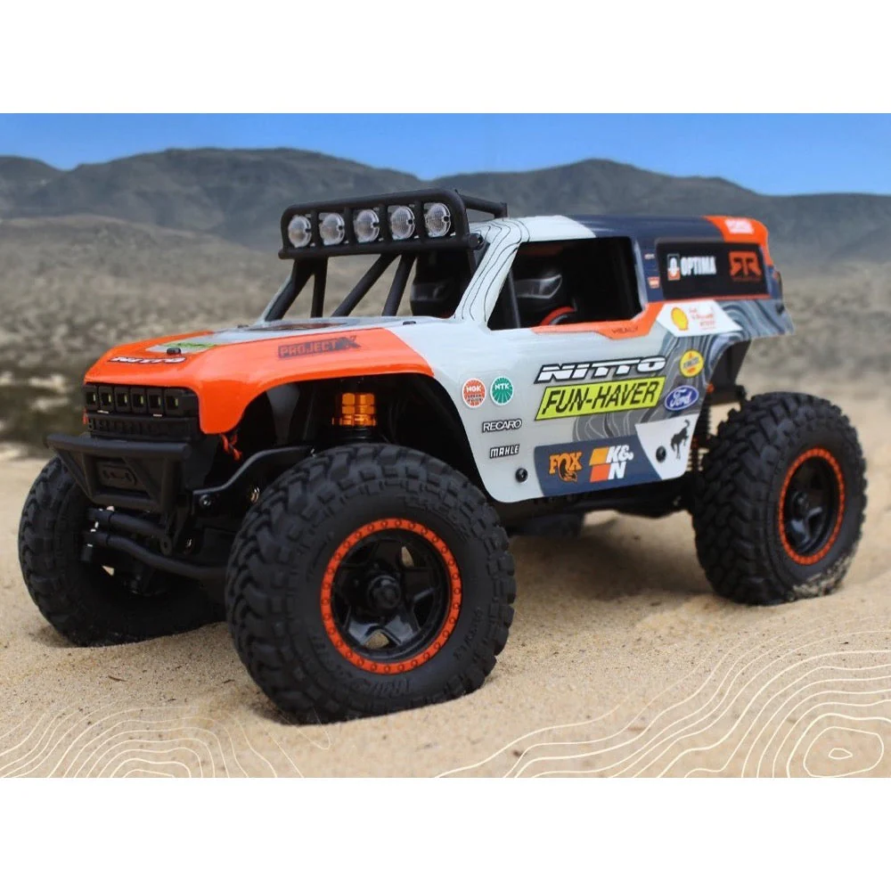 HPI 160887 Venture18 U4 Ford Bronco 4400 Loren Healy Brushed RC Trail Truck - Image 5