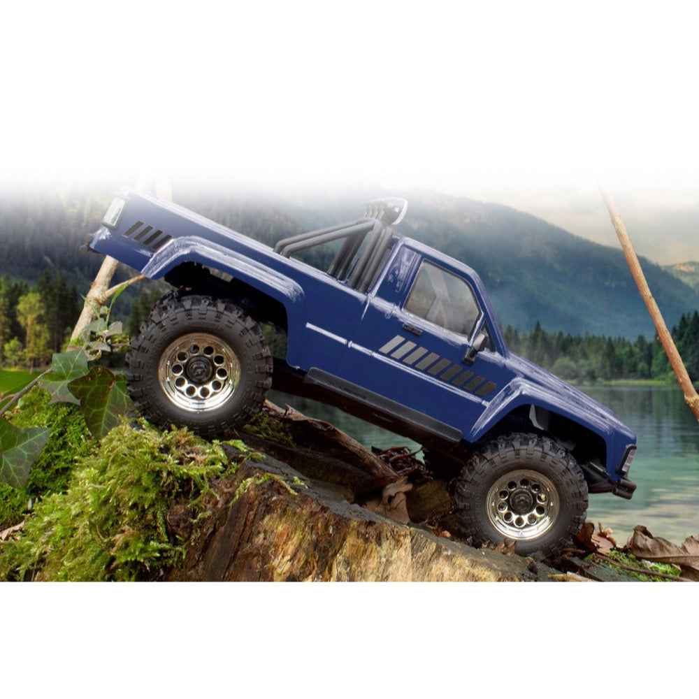 HPI 161254 Venture18 Flux 1985 Toyota Hilux SR5 1/18 RC Crawler (Blue) - Image 10