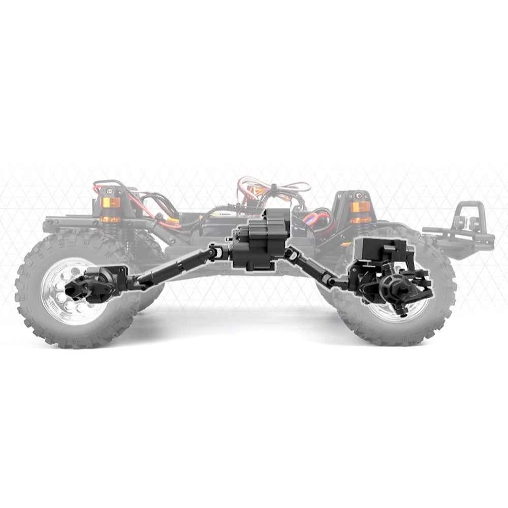 HPI 161254 Venture18 Flux 1985 Toyota Hilux SR5 1/18 RC Crawler (Blue) - Image 9