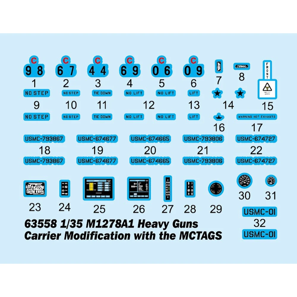 I Love Kit 1/35 M1278A1 Heavy Guns Carrier Modification with the MCTAGS - Image 3