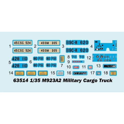 I Love Kit 63514 1/35 M923A2 Military Cargo Truck - Image 4