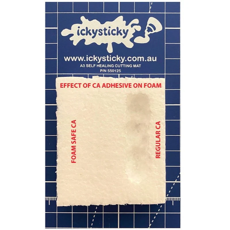Icky Sticky 13996 Thin Foam Safe CA Glue Brush On 8gm - Image 3
