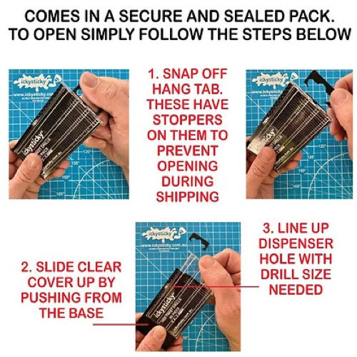 Icky Sticky 550102 HSS Micro Twist Drills 0.33mm - 1.6mm - Image 7