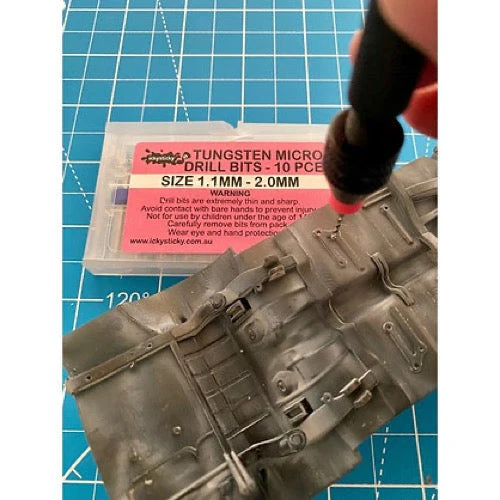 Icky Sticky 550116 Tungsten Micro Drill Bits 1.1mm - 2.0mm - Image 2