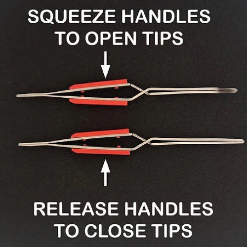 Icky Sticky 560284 Reverse Action Tweezers (2pk) - Image 4