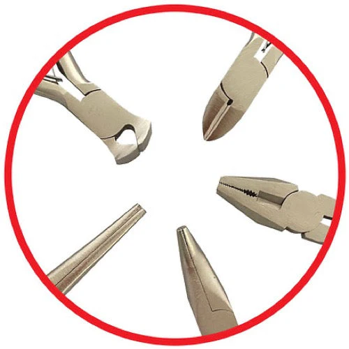 Icky Sticky 560305 5 Piece Mini Plier Set with Bag - Image 2
