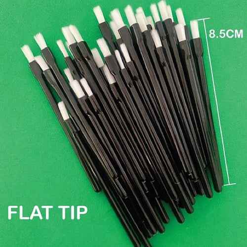 Icky Sticky 560325 Disposable Brush Flat Tip 50pk - Image 2