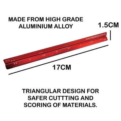 Icky Sticky 580706 Train Model Scale Ruler - Image 2