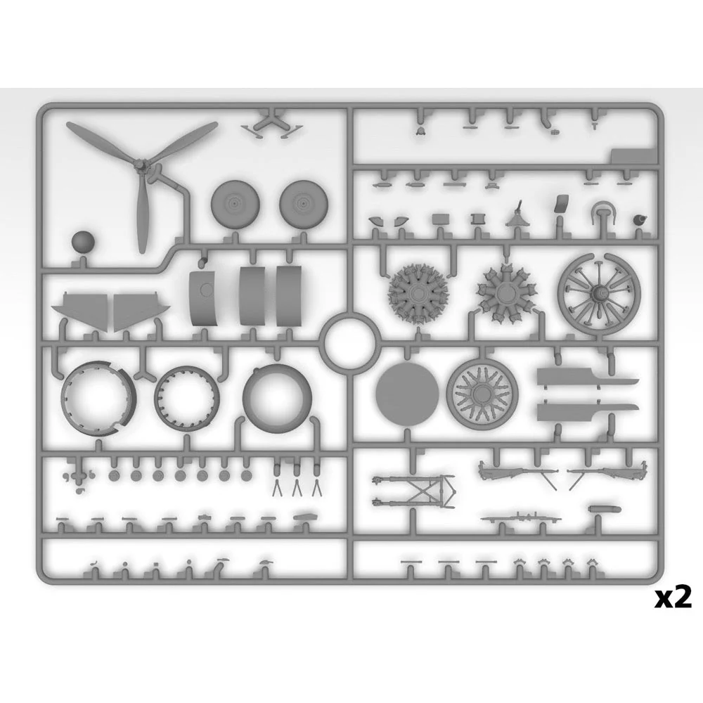 ICM 48352 1/48 HP.52 Hampden B.Mk.I WW II British Bomber - Image 19
