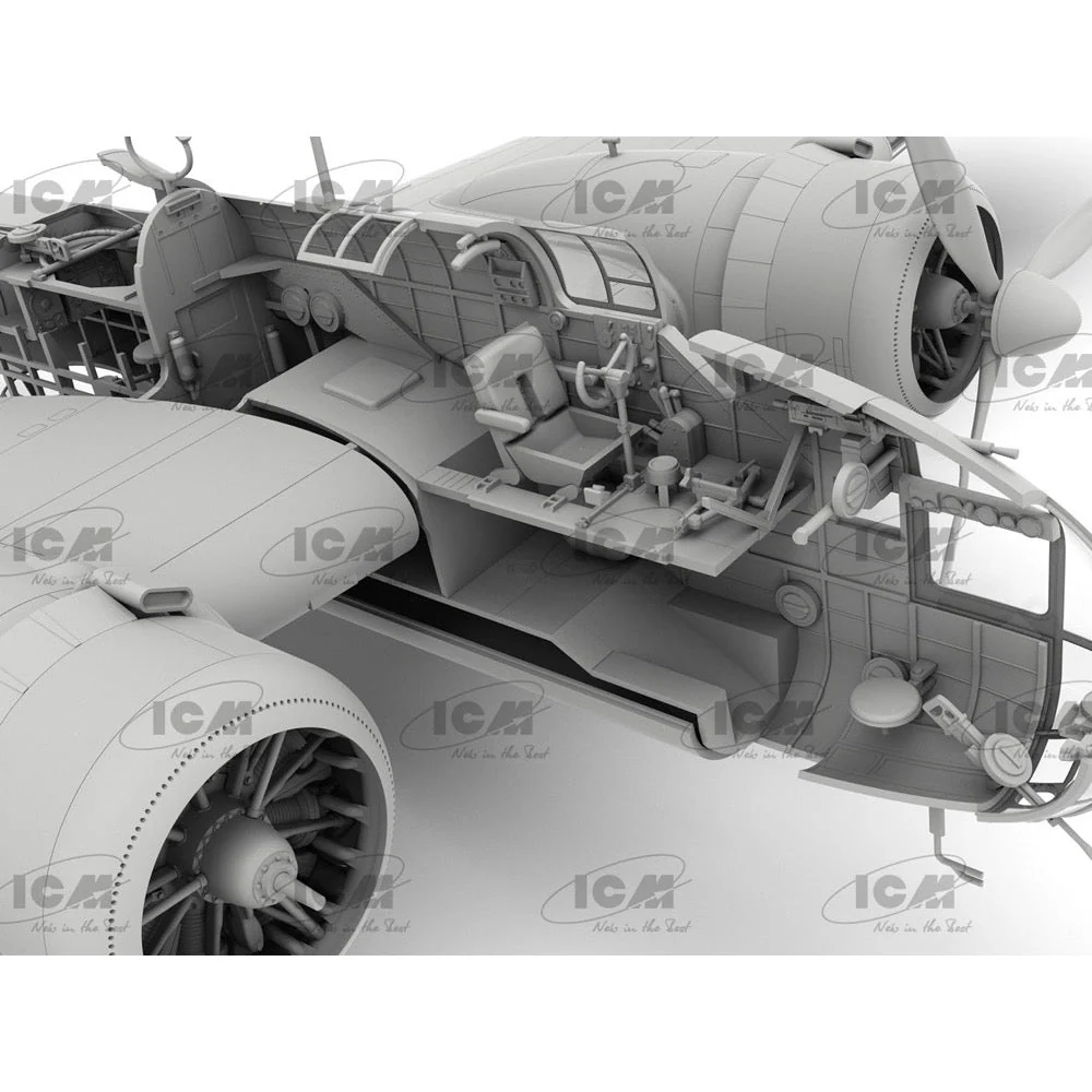 ICM 48352 1/48 HP.52 Hampden B.Mk.I WW II British Bomber - Image 9