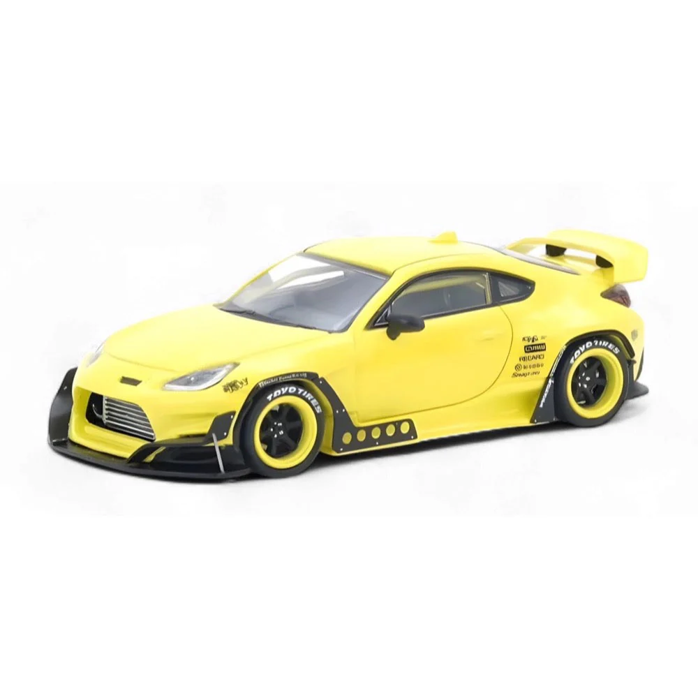 Inno 64-GR86P-YL 1/64 Toyota GR86 Pandem Yellow - Image 3
