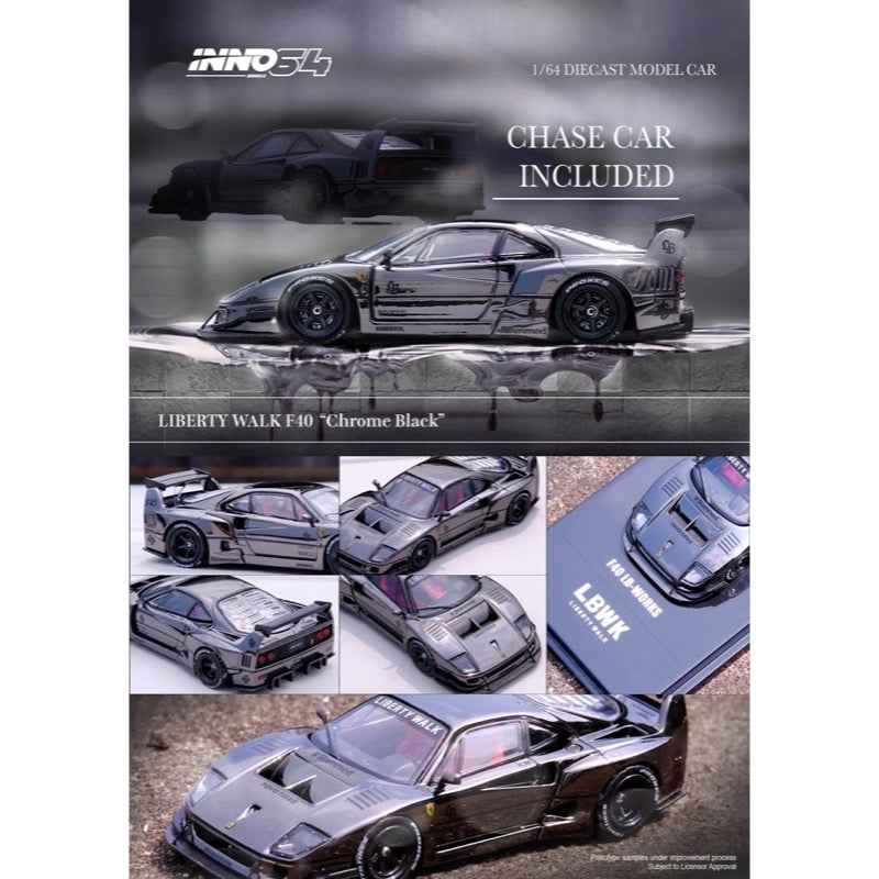 Inno 64-LBWKF40-CHB LBWK F40 Chrome Black - Image 14