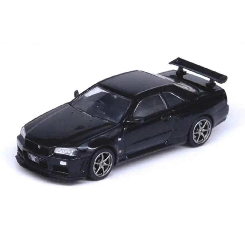 Inno 64-R34VS-BLA 1/64 Nissan Skyline GT-R R34 V-Spec II Black - Image 3