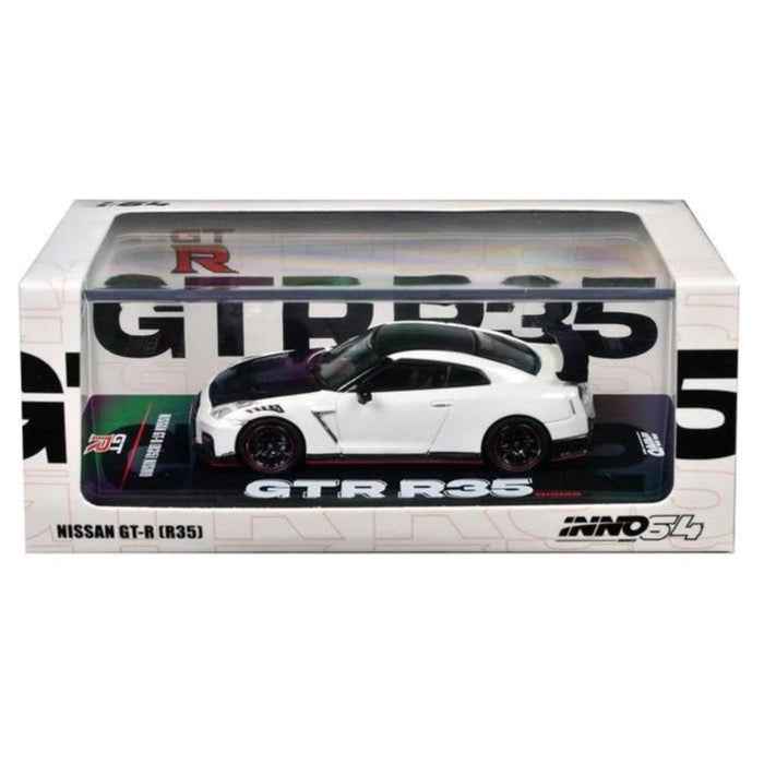 Inno 64-R35N-WHI 1/64 Nissan GT-R R35 Nismo White - Image 8
