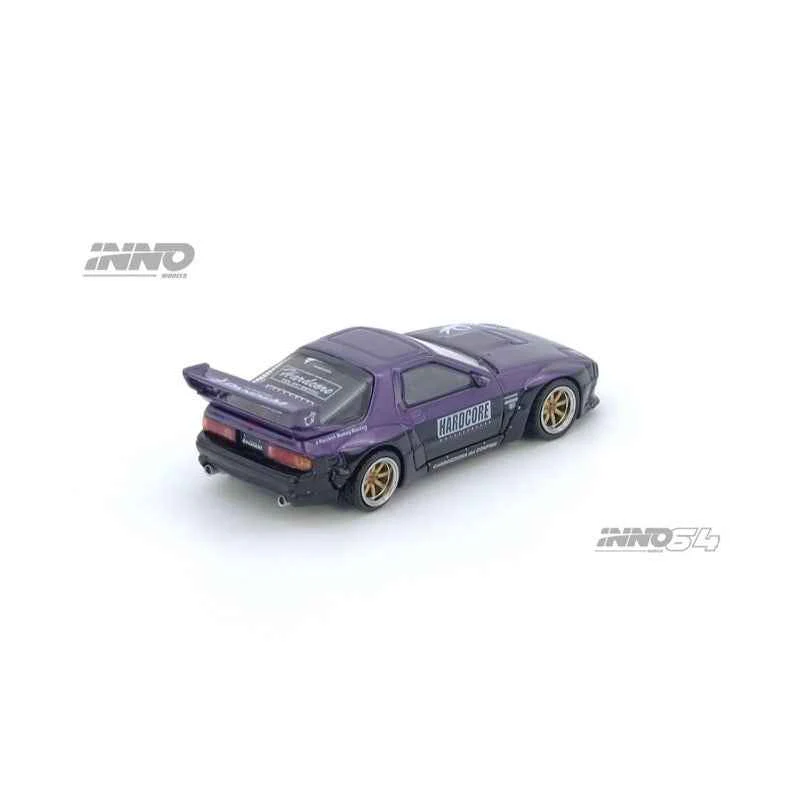 Inno 64-RX7FCP-PB 1/64 Mazda Rx-7 FC3S Pandem Rocket Bunny Purple - Image 13