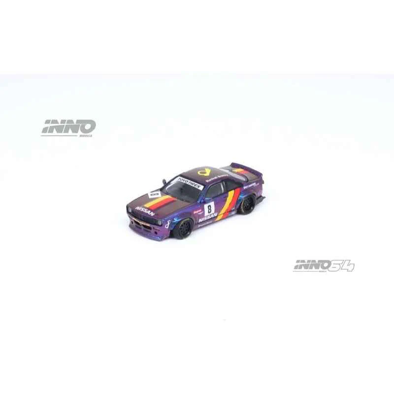 Inno 64-S14B-PRP 1/64 Nissan Silvia S14 Boss Rocket Bunny Purple - Image 14