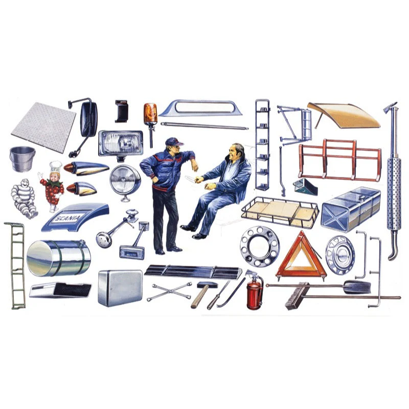 Italeri 0764S 1/24 Truck Accessories - Image 2