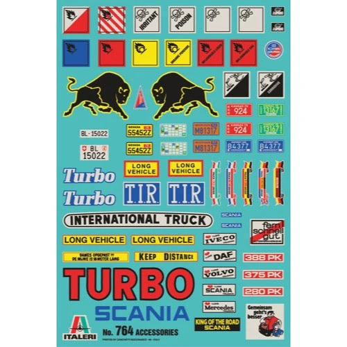 Italeri 0764S 1/24 Truck Accessories - Image 3
