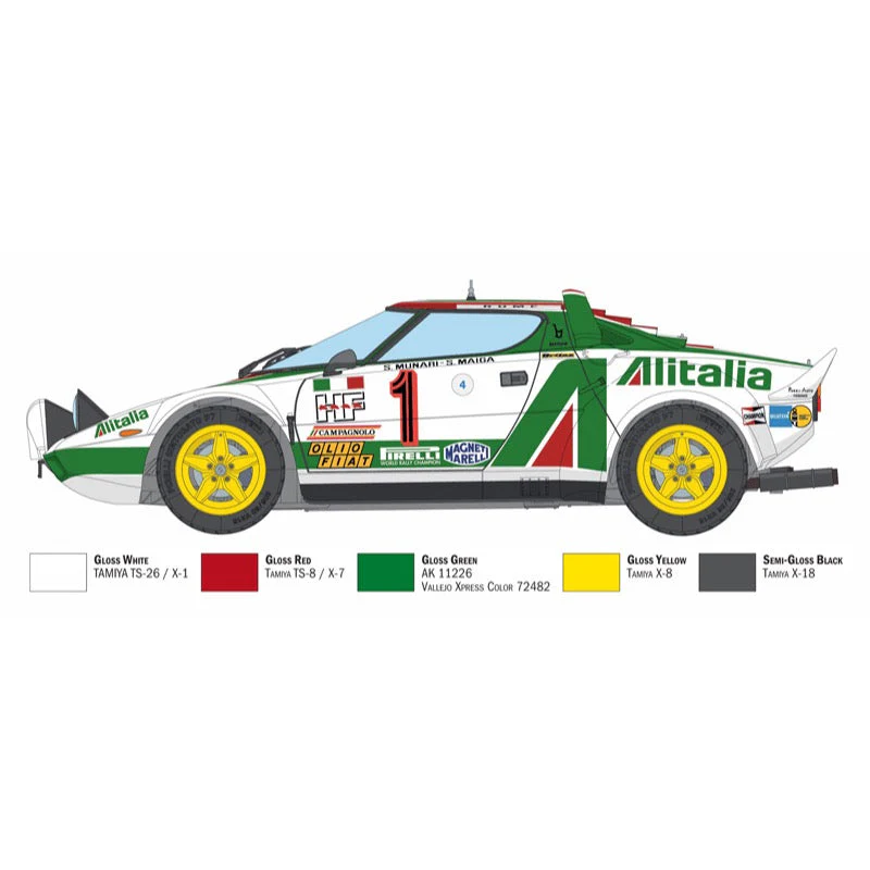 Italeri 4714S 1/12 Lancia Stratos HF Gr.4 - Image 5