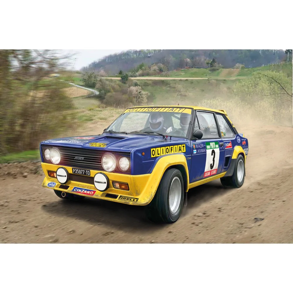 Italeri IT3667S 1/24 Fiat 131 Abarth Rally OLIO FIAT - Image 2