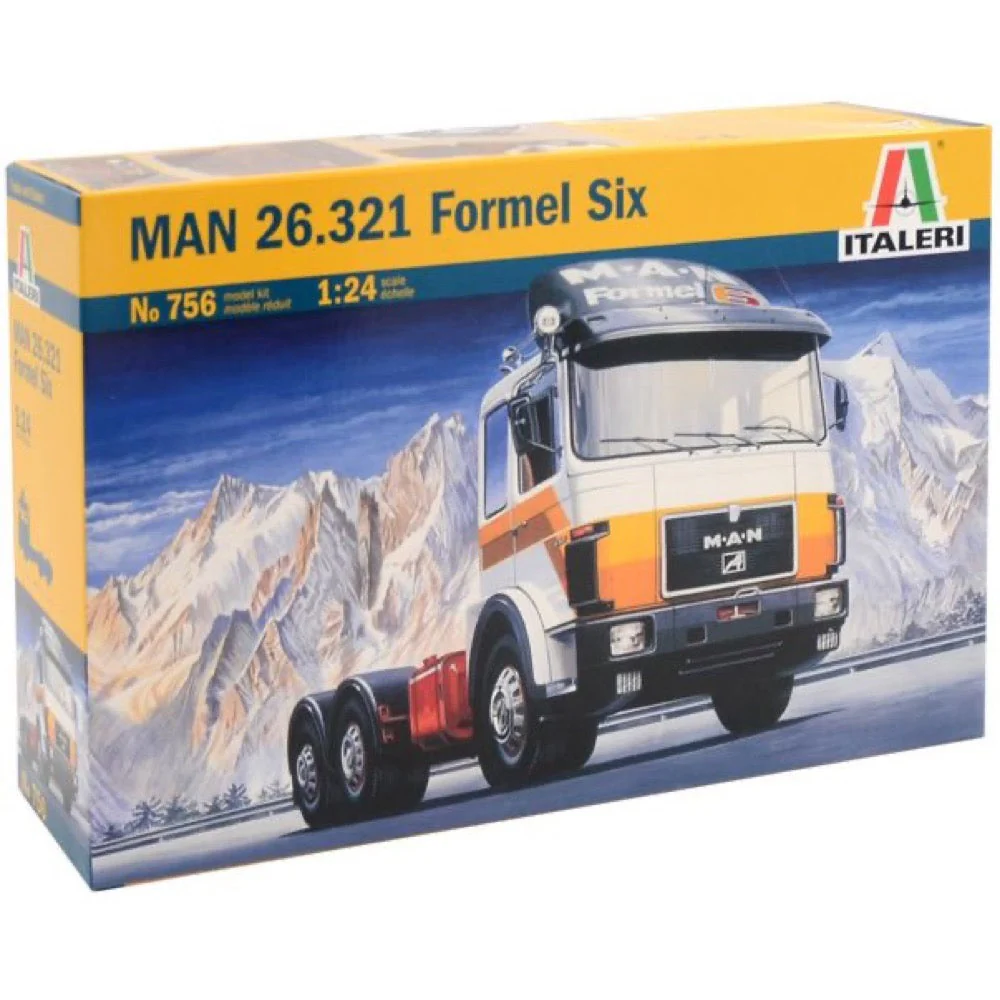 Italeri IT0756S 1/72 MAN 26.321 Formel Six - Image 2