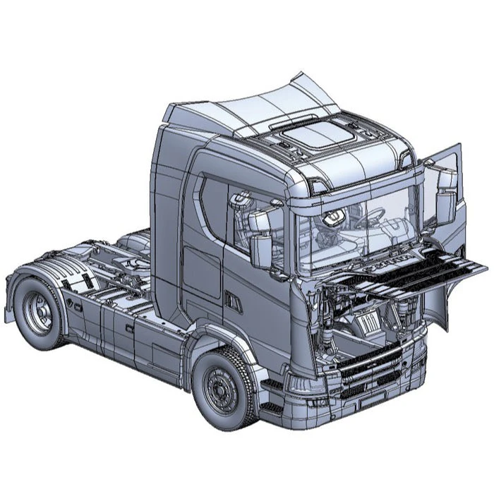 Italeri 3961 1/24 Scania S770 4x2 Normal Roof - Image 3