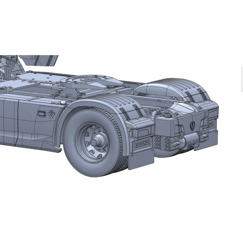 Italeri 3961 1/24 Scania S770 4x2 Normal Roof - Image 5