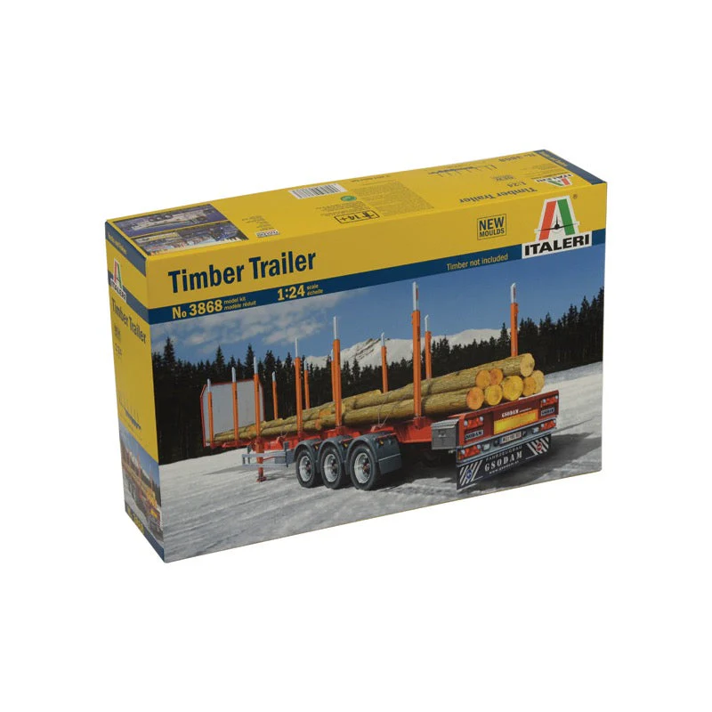 Italeri 3868 1/24 Timber Trailer - Image 2